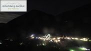 Archived webcam image showing View from Gitsch Mountain towards Weitental on 13 Jul 2026 at 02:42