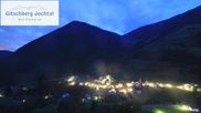 Archived webcam image showing View from Gitsch Mountain towards Weitental on 13 Jul 2026 at 04:42