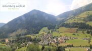 Archived webcam image showing View from Gitsch Mountain towards Weitental on 13 Jul 2026 at 14:42
