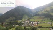 Archived webcam image showing View from Gitsch Mountain towards Weitental on 13 Jul 2026 at 20:42