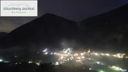 Archived webcam image showing View from Gitsch Mountain towards Weitental on 13 Jul 2026 at 22:42