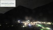 Archived webcam image showing View from Gitsch Mountain towards Weitental on 8 Aug 2026 at 00:24