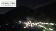 Archived webcam image showing View from Gitsch Mountain towards Weitental on 8 Aug 2026 at 02:24