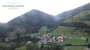 Archived webcam image showing View from Gitsch Mountain towards Weitental on 8 Aug 2026 at 06:24