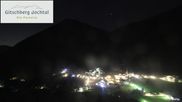 Archived webcam image showing View from Gitsch Mountain towards Weitental on 7 Sep 2026 at 02:22