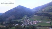 Archived webcam image showing View from Gitsch Mountain towards Weitental on 2 Oct 2026 at 07:53