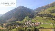 Archived webcam image showing View from Gitsch Mountain towards Weitental on 2 Oct 2026 at 12:53