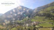 Archived webcam image showing View from Gitsch Mountain towards Weitental on 2 Oct 2026 at 14:53