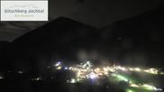 Archived webcam image showing View from Gitsch Mountain towards Weitental on 7 Oct 2026 at 02:30
