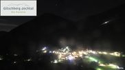 Archived webcam image showing View from Gitsch Mountain towards Weitental on 7 Oct 2026 at 04:30