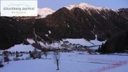 Archiviertes Webcam Bild: Gitschberg Jochtal: Blick auf die Mittelstation Schilling am 26 Feb 2026 um 06:45 Uhr
