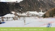 Archiviertes Webcam Bild: Gitschberg Jochtal: Blick auf die Mittelstation Schilling am 26 Feb 2026 um 10:45 Uhr