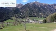 Archiviertes Webcam Bild: Gitschberg Jochtal: Blick auf die Mittelstation Schilling am 23.04.2026 um 14:31 Uhr