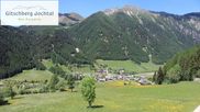 Archiviertes Webcam Bild: Gitschberg Jochtal: Blick auf die Mittelstation Schilling am 29.05.2026 um 12:39 Uhr
