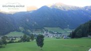 Archived webcam image showing Webcam Gitschberg Jochtal: View at Schilling Liftside on 5 Aug 2026 at 07:10