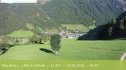 Archiviertes Webcam Bild: Gitschberg Jochtal: Blick auf die Mittelstation Schilling am 26.08.2026 um 08:19 Uhr