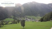 Archived webcam image showing Webcam Gitschberg Jochtal: View at Schilling Liftside on 30 Aug 2026 at 18:57