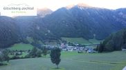 Archiviertes Webcam Bild: Gitschberg Jochtal: Blick auf die Mittelstation Schilling am 04.09.2026 um 07:28 Uhr