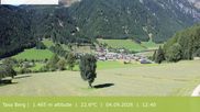 Archiviertes Webcam Bild: Gitschberg Jochtal: Blick auf die Mittelstation Schilling am 04.09.2026 um 12:28 Uhr