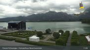 Archived webcam image showing Ludwigs Festspielhaus Theatre in Füssen on 27 Jul 2026 at 11:57