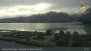 Archived webcam image showing Ludwigs Festspielhaus Theatre in Füssen on 10 Sep 2026 at 08:28