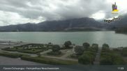 Archived webcam image showing Ludwigs Festspielhaus Theatre in Füssen on 10 Sep 2026 at 11:28