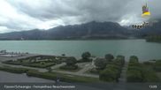 Archived webcam image showing Ludwigs Festspielhaus Theatre in Füssen on 10 Sep 2026 at 13:28