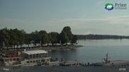 Archived webcam image showing Lake Chiemsee: Prien Pier on 20 Jun 2026 at 08:38