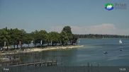 Archived webcam image showing Lake Chiemsee: Prien Pier on 20 Jun 2026 at 13:38