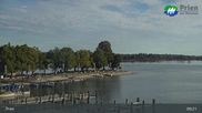 Archived webcam image showing Lake Chiemsee: Prien Pier on 20 Sep 2026 at 09:57