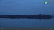 Archived webcam image showing Lake Chiemsee: Prien Pier on 16 Mar 2026 at 01:55