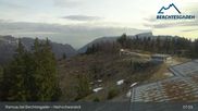 Archived webcam image showing Hochschwarzeck - Ramsau bei Berchtesgaden on 12 Apr 2026 at 08:08