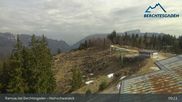 Archived webcam image showing Hochschwarzeck - Ramsau bei Berchtesgaden on 12 Apr 2026 at 09:08