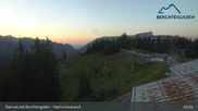 Archived webcam image showing Hochschwarzeck - Ramsau bei Berchtesgaden on 12 Jul 2026 at 21:06