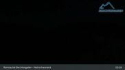 Archived webcam image showing Hochschwarzeck - Ramsau bei Berchtesgaden on 27 Sep 2026 at 05:55