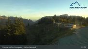 Archived webcam image showing Hochschwarzeck - Ramsau bei Berchtesgaden on 27 Sep 2026 at 07:55