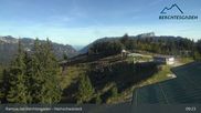 Archived webcam image showing Hochschwarzeck - Ramsau bei Berchtesgaden on 27 Sep 2026 at 09:55