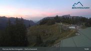 Archived webcam image showing Hochschwarzeck - Ramsau bei Berchtesgaden on 27 Sep 2026 at 03:55
