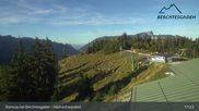 Archived webcam image showing Hochschwarzeck - Ramsau bei Berchtesgaden on 27 Sep 2026 at 17:55