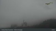 Archived webcam image showing Schwangau - Hohenschwangau Castle on 13 Apr 2026 at 08:52