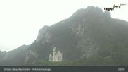 Archived webcam image showing Schwangau - Hohenschwangau Castle on 12 Jun 2026 at 09:28
