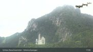 Archived webcam image showing Schwangau - Hohenschwangau Castle on 12 Jun 2026 at 17:28