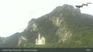Archived webcam image showing Schwangau - Hohenschwangau Castle on 12 Jun 2026 at 19:28