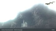 Archived webcam image showing Schwangau - Hohenschwangau Castle on 13 Mar 2026 at 07:33