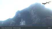 Archived webcam image showing Schwangau - Hohenschwangau Castle on 13 Mar 2026 at 08:33