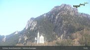 Archived webcam image showing Schwangau - Hohenschwangau Castle on 13 Mar 2026 at 15:33