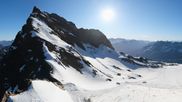 Archived webcam image showing Sölden: Top Station Tiefenbach Glacier on 29 May 2026 at 07:49