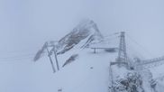 Archived webcam image showing Sölden: Top Station Tiefenbach Glacier on 10 Jun 2026 at 07:26