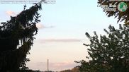 Archived webcam image showing Idar Oberstein - View Göttschied on 12 Jul 2026 at 20:12