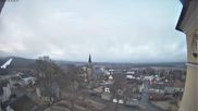 Archiviertes Webcam Bild: Schöneck: Blick vom Rathaus Richtung Kirche am 26 Feb 2026 um 07:17 Uhr